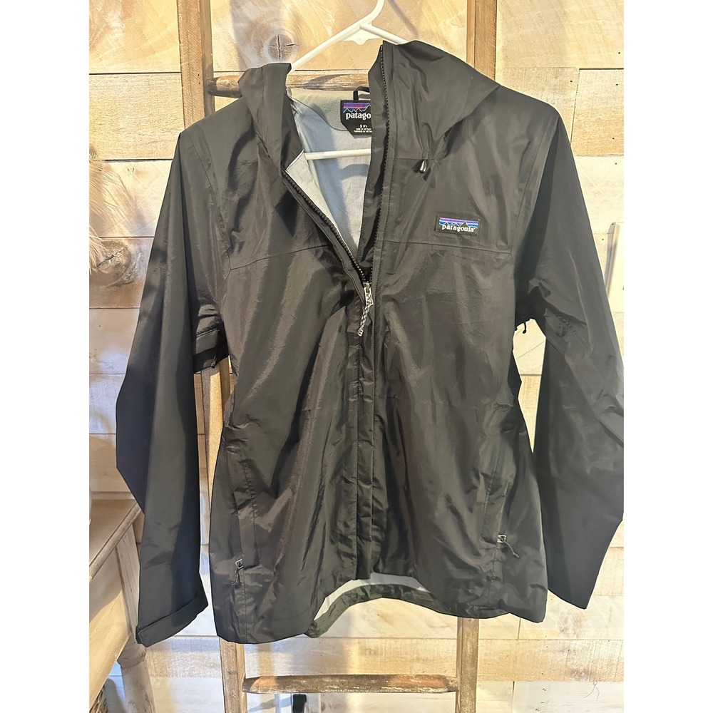 Patagonia Torrentshell 3L Rain Jacket Womens Small Black Waterproof Shell 85246